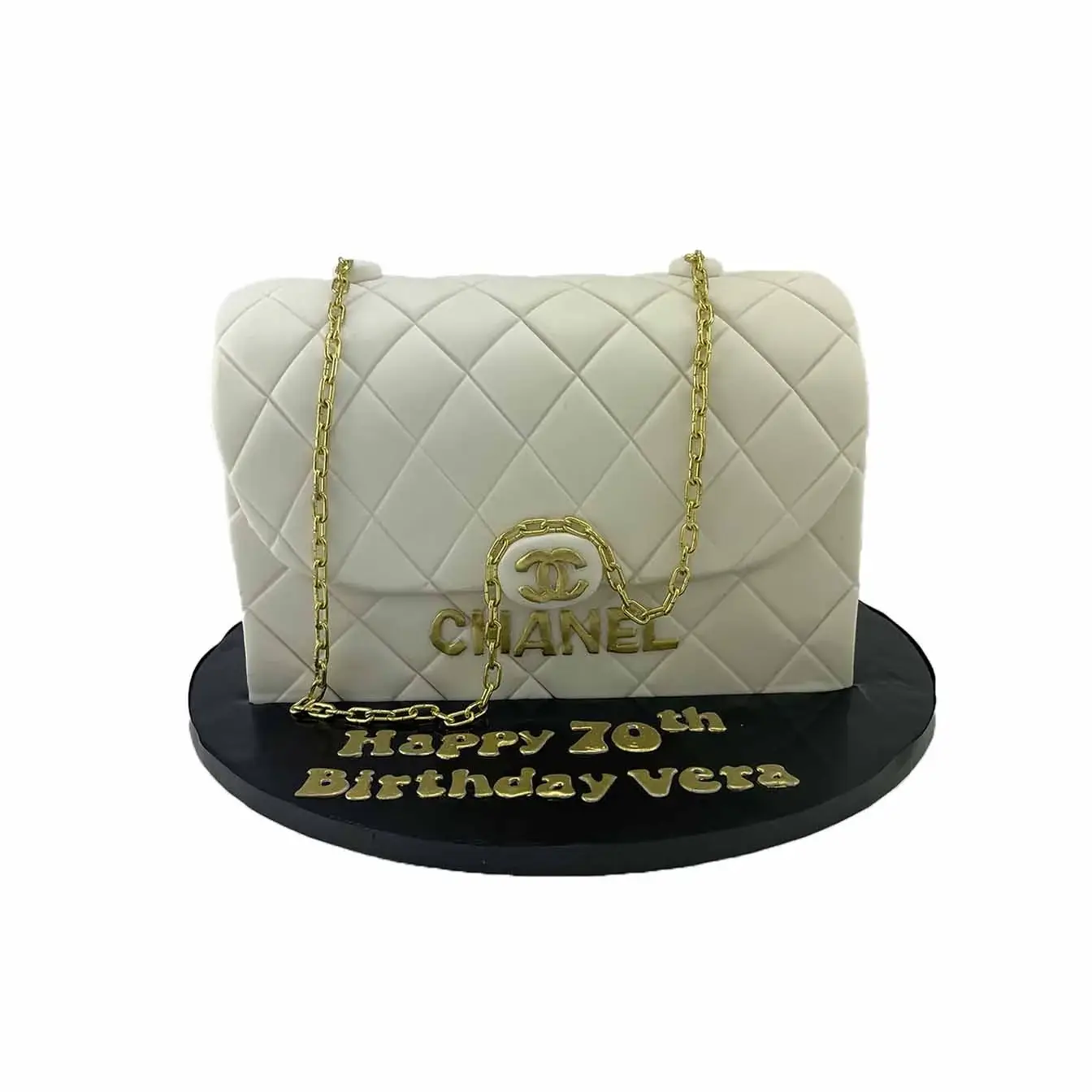 Designer Handbag Elegance Cake - An exquisite cake resembling a designer handbag, tailored to your brand and style preferences, a statement piece celebrating high-end fashion and culinary craftsmanship.